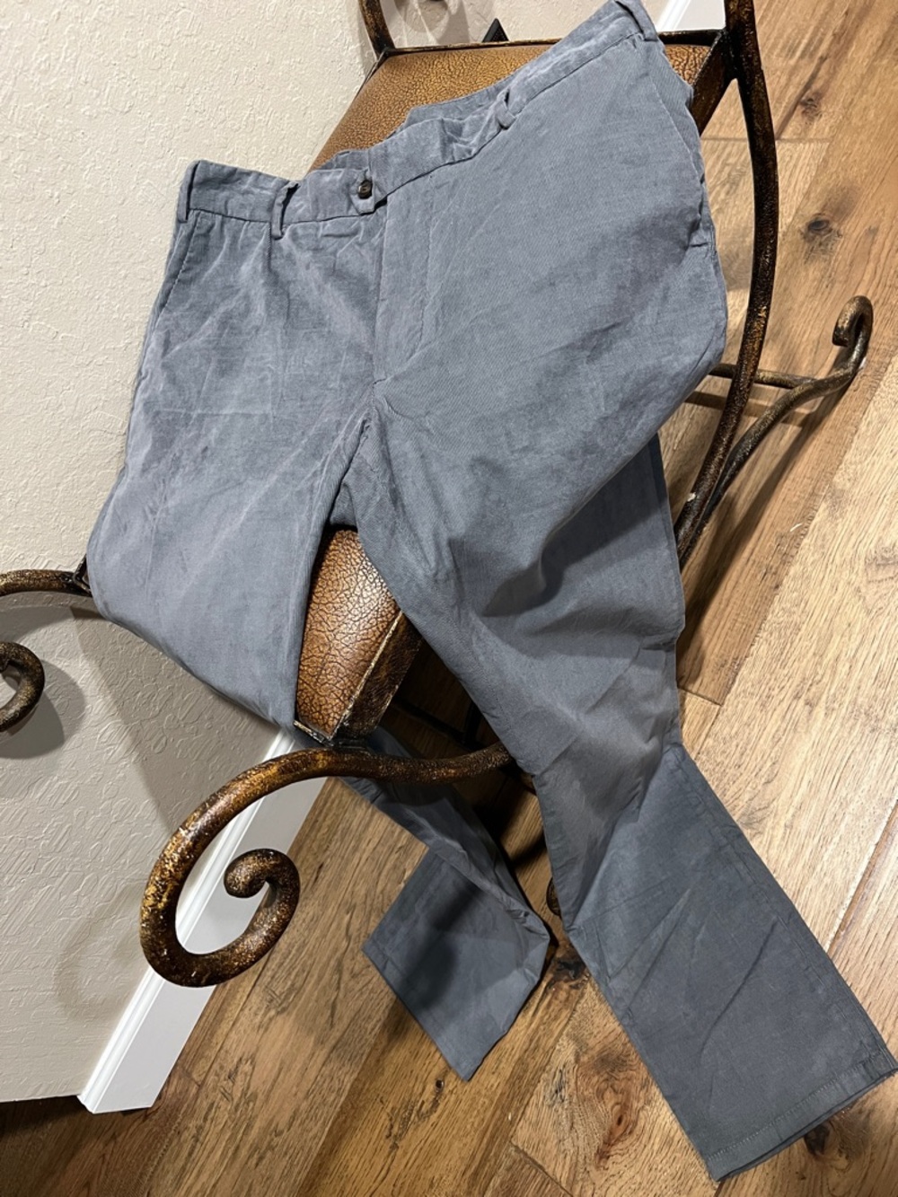 Brand New Peter Millar Crown Crafted Colt Tailored Fit 2 way Stretch Gray Pants!